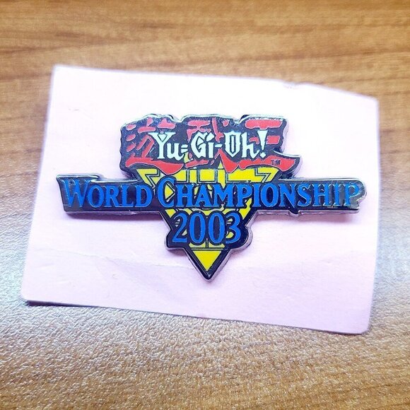 *5 for $20* Anime Pin - Yu Gi Oh! World Championship 2003 - Picture 1 of 1